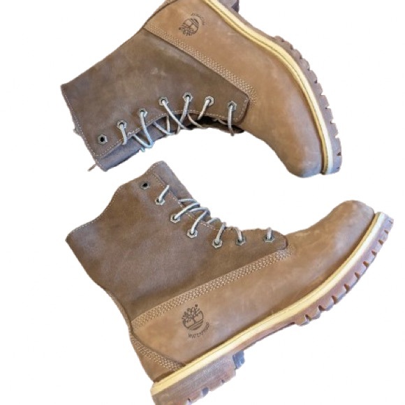 Timberland Tan Lace-Up Winter Boots - Picture 5 of 5
